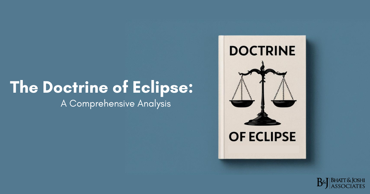 The Doctrine of Eclipse: A Comprehensive Analysis