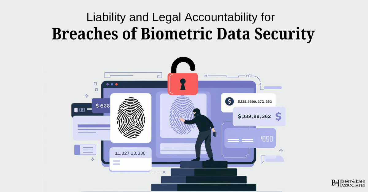 Liability and Legal Accountability for Breaches of Biometric Data Security