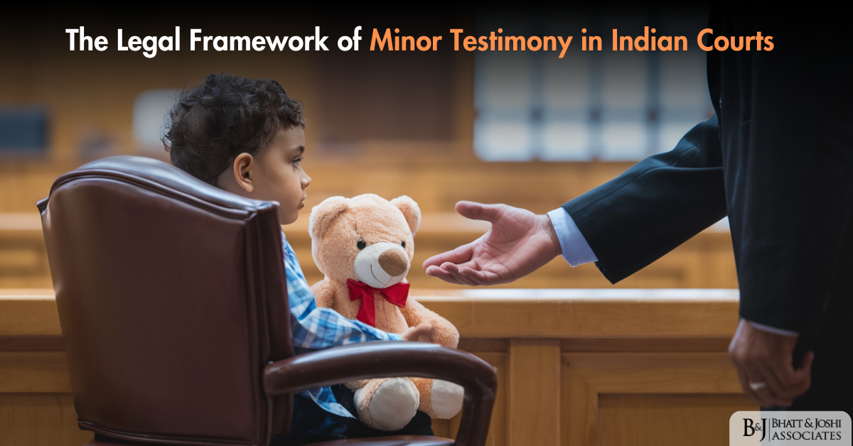 The Legal Framework of Minor Testimony in Indian Courts