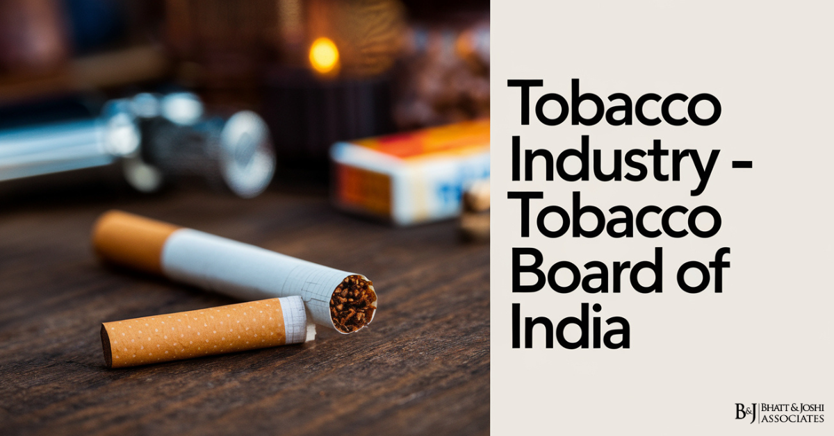 Tobacco Board of India - Tobacco Industry
