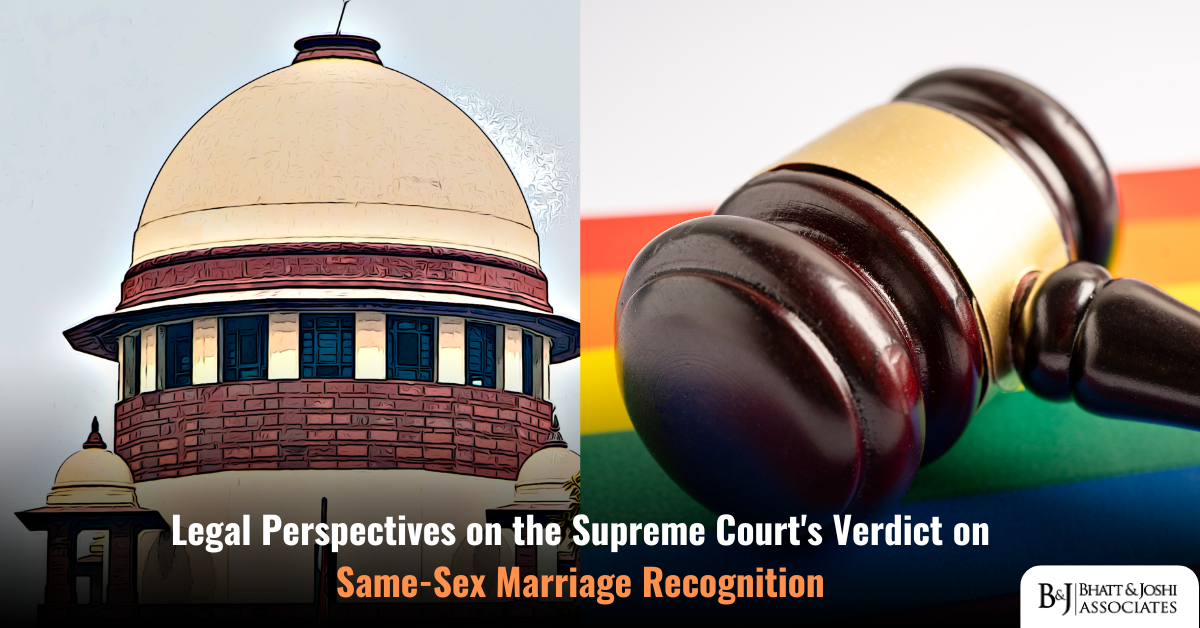 Legal Perspectives on the Supreme Court's Verdict on Same-Sex Marriage Recognition