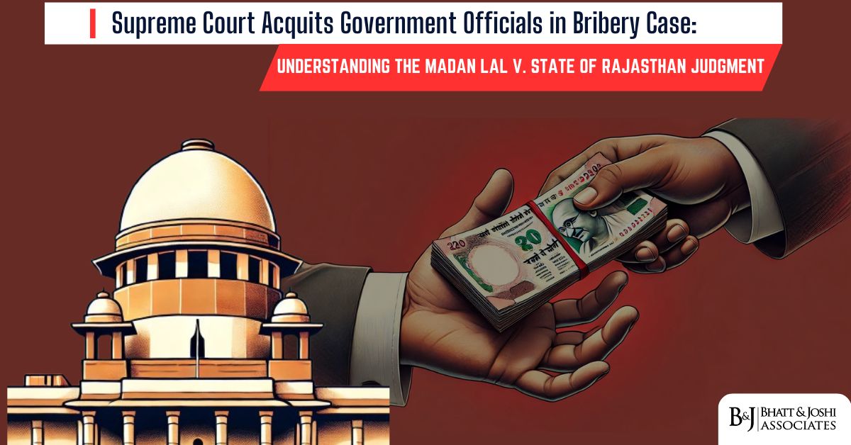 Demand and Acceptance of Bribe Not Proved in Trap Case: Supreme Court's Ruling