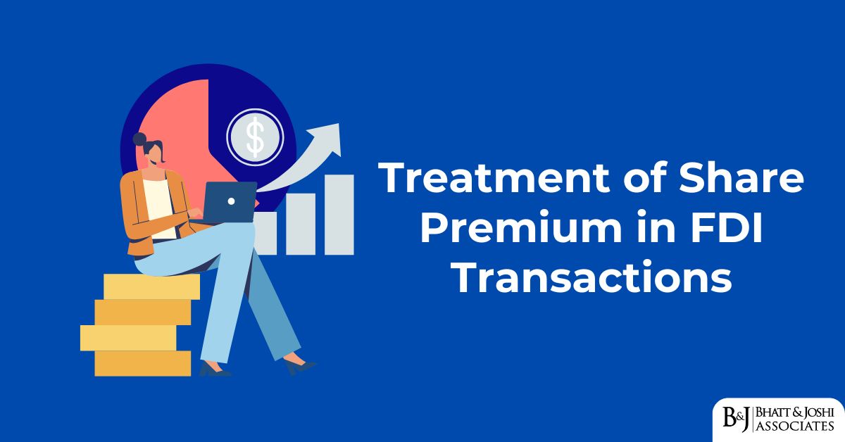Treatment of Share Premium in FDI Transactions