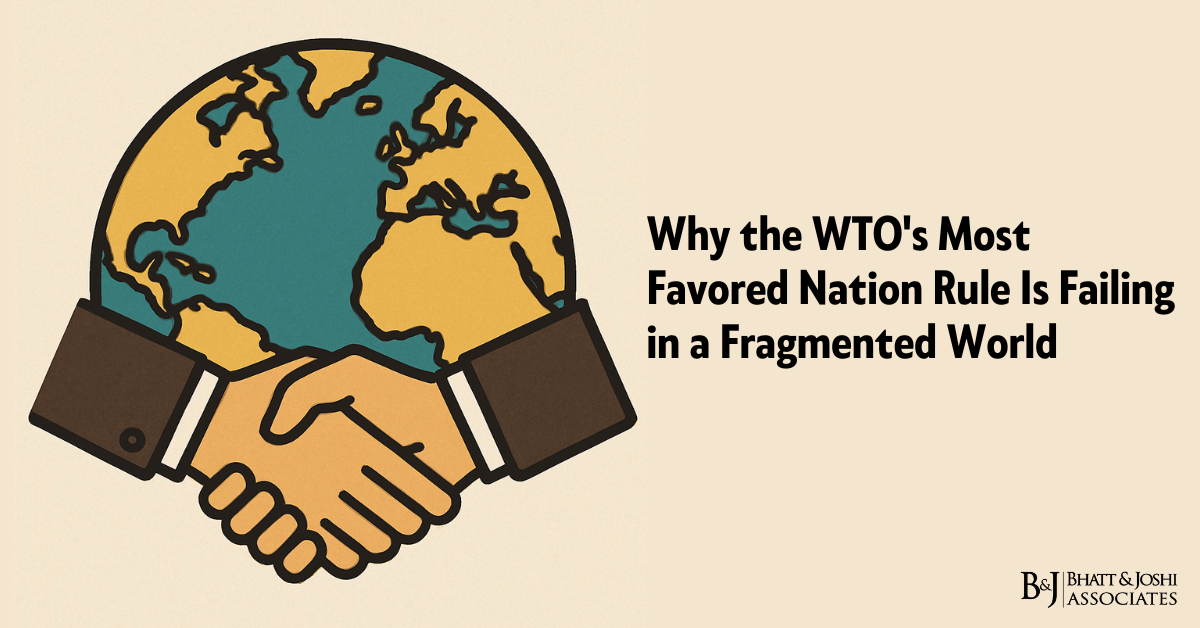 Why the WTO's Most Favored Nation Principle Is Failing in a Fragmented World
