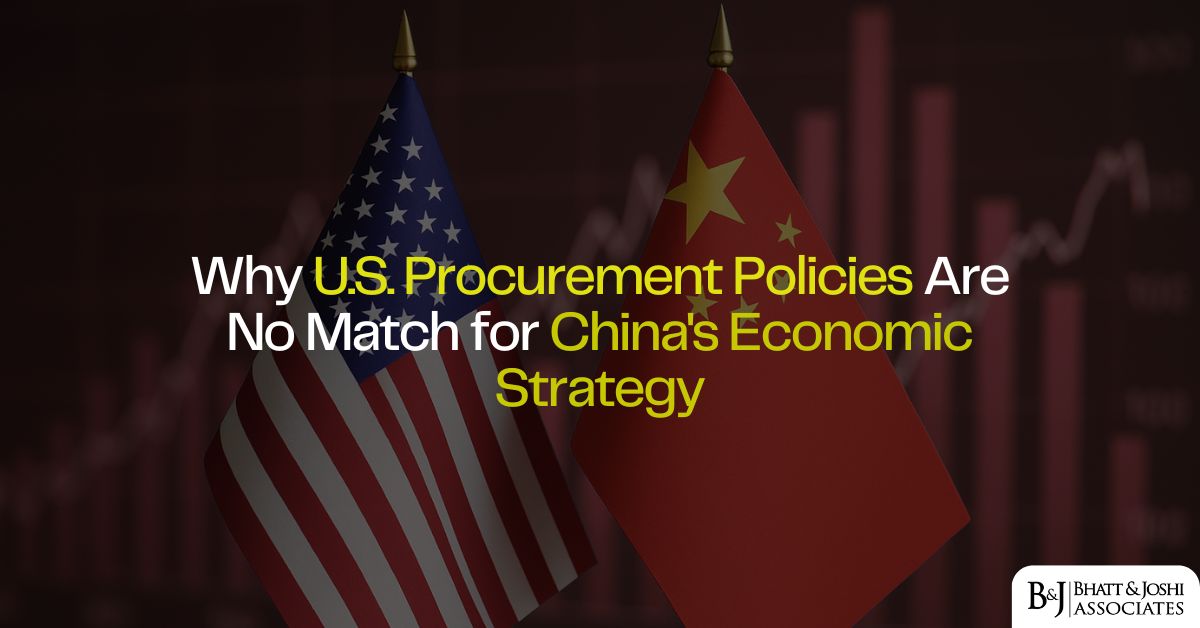 Why U.S. Procurement Policies Are No Match for China's Economic Strategy