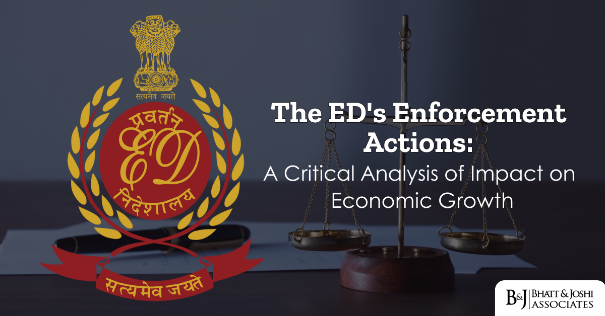 The Enforcement Directorate’s Coercive Actions and Their Impact on Economic Growth: A Critical Analysis