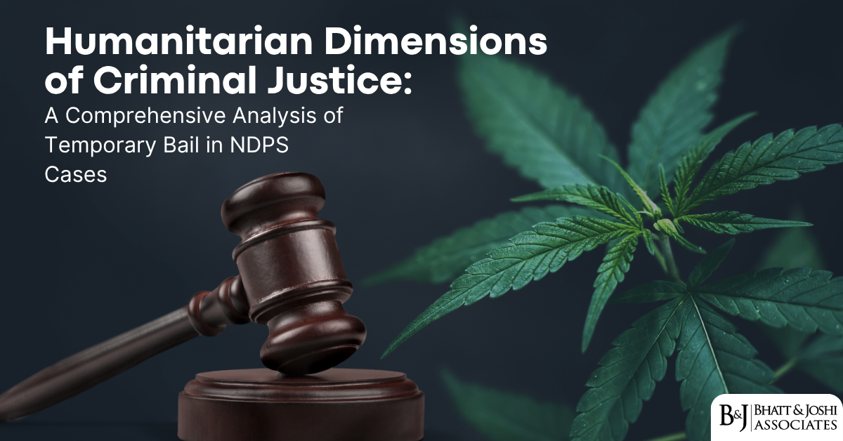 Bail on Humanitarian Grounds in NDPS Case: Rajasthan High Court’s Landmark Ruling