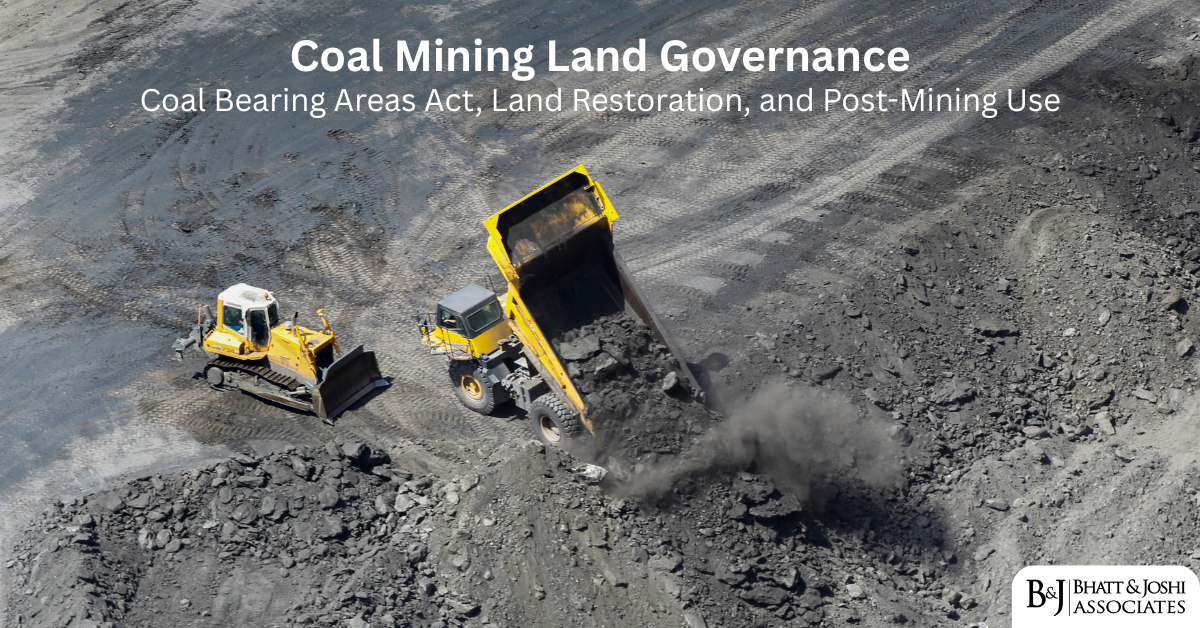 Coal Mining Land Governance: Coal Bearing Areas Act, Land Restoration, and Post-Mining Use